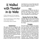 A Four Against Darkness Zine - It Walked With Thunder in its Wake