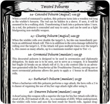 A Four Against Darkness Zine - Twisted Polearms