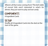 The Family Dinner: Kid's Table