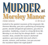 Murder at Morsley Manor