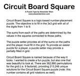 Circuit Board Square