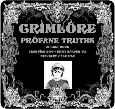 GRIMLORE Profane Truths - Case File #30