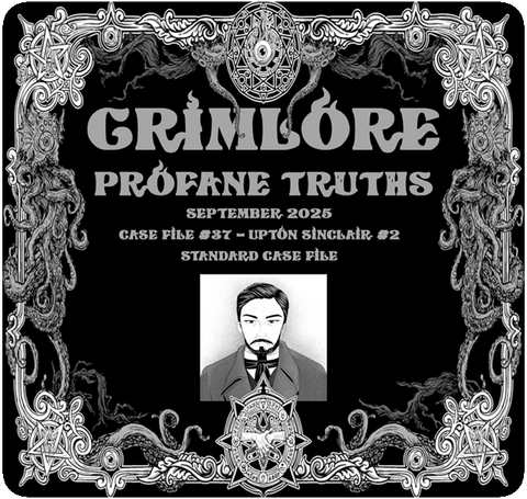 GRIMLORE Profane Truths - Case File #37