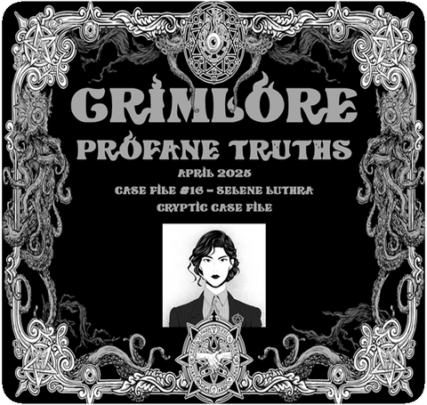 GRIMLORE Profane Truths - Case File #16
