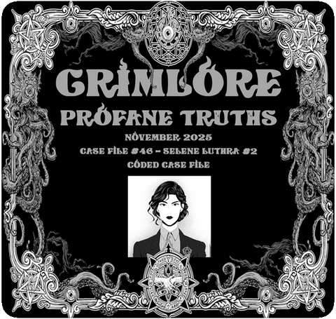 GRIMLORE Profane Truths - Case File #46
