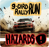 9-Card Rally Run: Hazards Pack