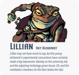 Dungeon Pages: Lillian (Shy Alchemist) in Trenchtin