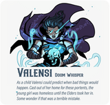 Dungeon Pages: Valensi (Doom Whisper) in The Walking Castle