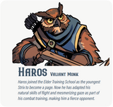 Dungeon Pages: Haros (Valiant Monk) in Alglen