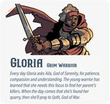 Dungeon Pages: Gloria (Grim Warrior) in Kaeron's Obelisk