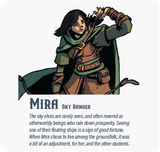 Dungeon Pages: Mira (Sky Ranger) in Tunnels of Dreadmarsh