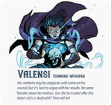 Dungeon Pages: Valensi (Cunning Whisper) in Bakorio City Ruins