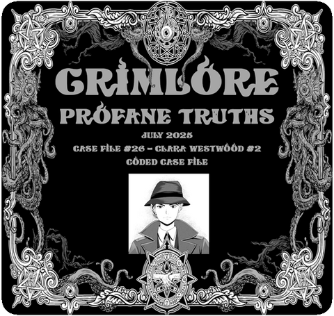 GRIMLORE Profane Truths - Case File #26