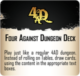 Four Against Darkness -  Adventure deck - The Good, the Bad and the Troll