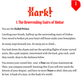 Hark! 1 The Neverending Stairs of Umbar