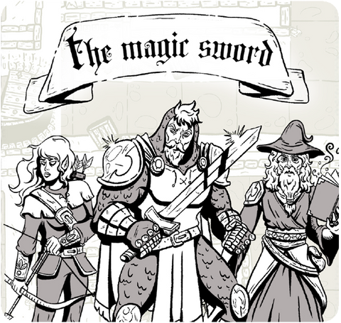 The magic sword