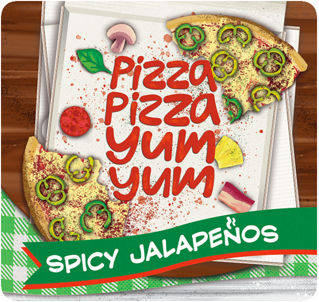 Pizza Pizza Yum Yum: Spicy Jalapeños – PNPArcade