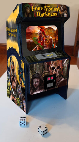 Four Against Darkness Dice Tower