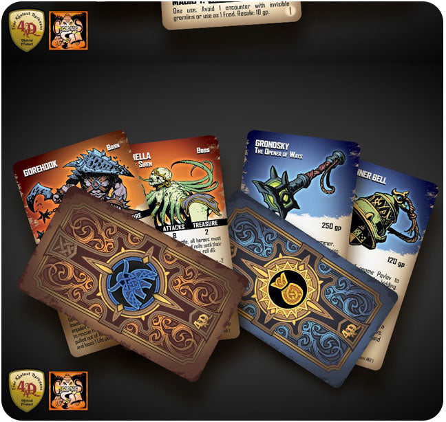 Four Against Darkness: Silent Mill Dungeon Deck – PNPArcade