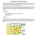 Vault: A Solitaire Dice Game