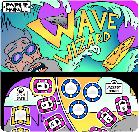 Paper Pinball: Wave Wizards