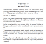 Arcane Rites: Cult of the Pajoli - PDF Version