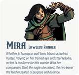 Dungeon Pages: Mira (Lawless Ranger) in Sunset Quarter