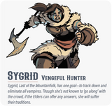 Dungeon Pages: Sygrid (Vengeful Hunter) in Hogglebottom