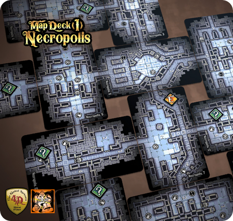 Four Against Darkness: Map Deck 1: Necropolis